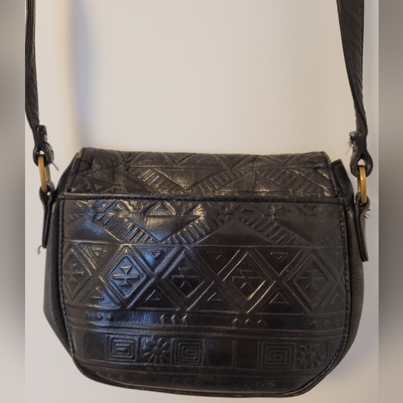 Vintage (est 80s) Liz Claiborne Leather Purse - Picture 3 of 5